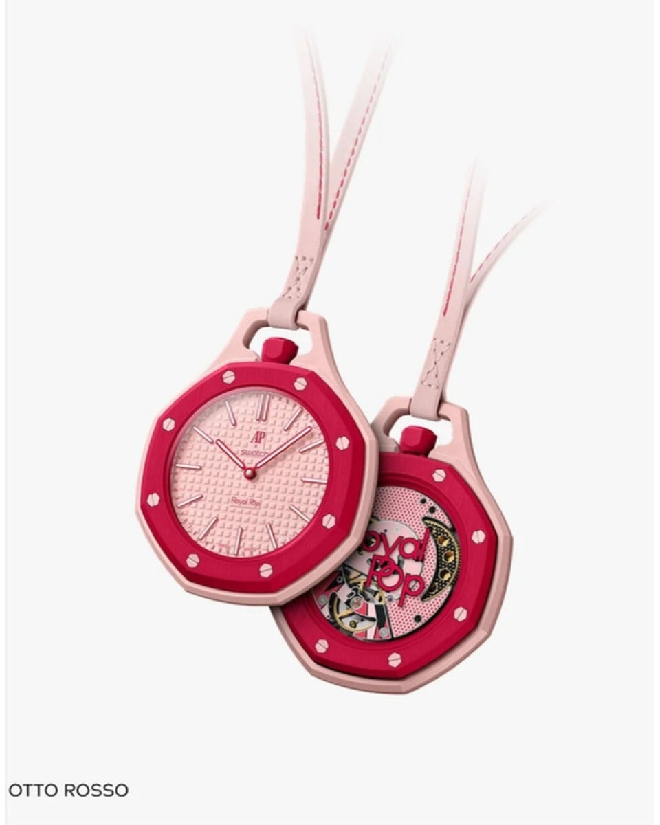 Swatch x Audemars Piguet Royal Pop Otto Rosso pocket watch