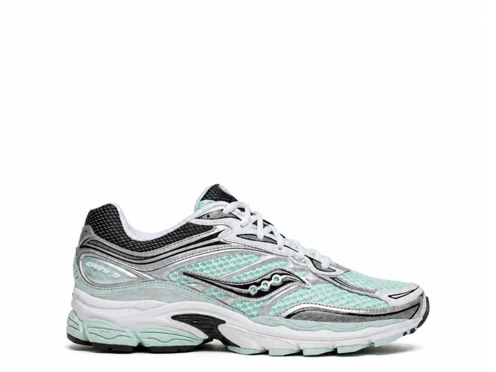 Saucony ProGrid Omni 9 – Teal / Metallic Silver