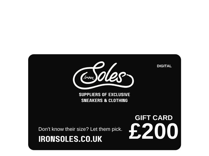 Iron Soles Digital Gift Card £200