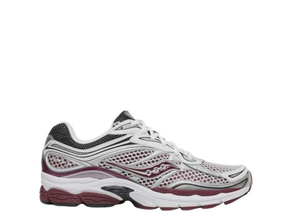 Saucony ProGrid Omni 9 – White / Maroon