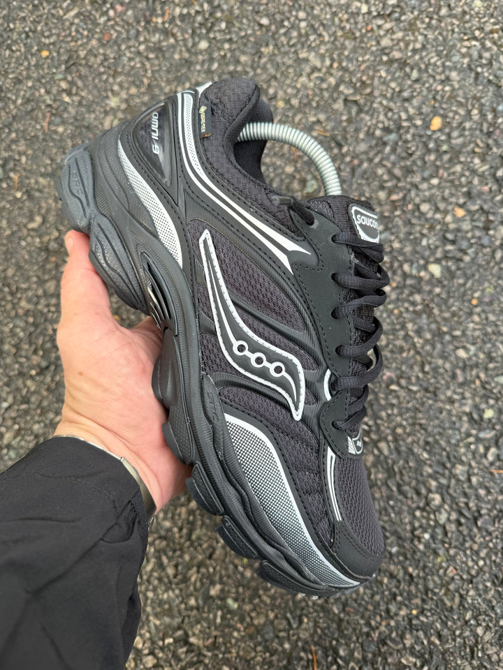 Saucony ProGrid Omni 9 – Black / Silver GORE-TEX