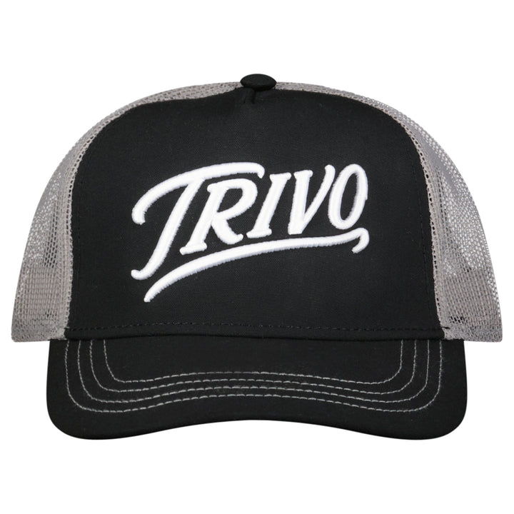 Trivo Signature Trucker Cap Black Grey