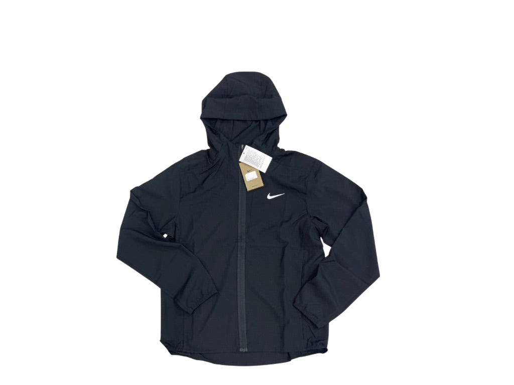 NIKE DRI FIT ZIP UP WINDBREAKER -BLACK