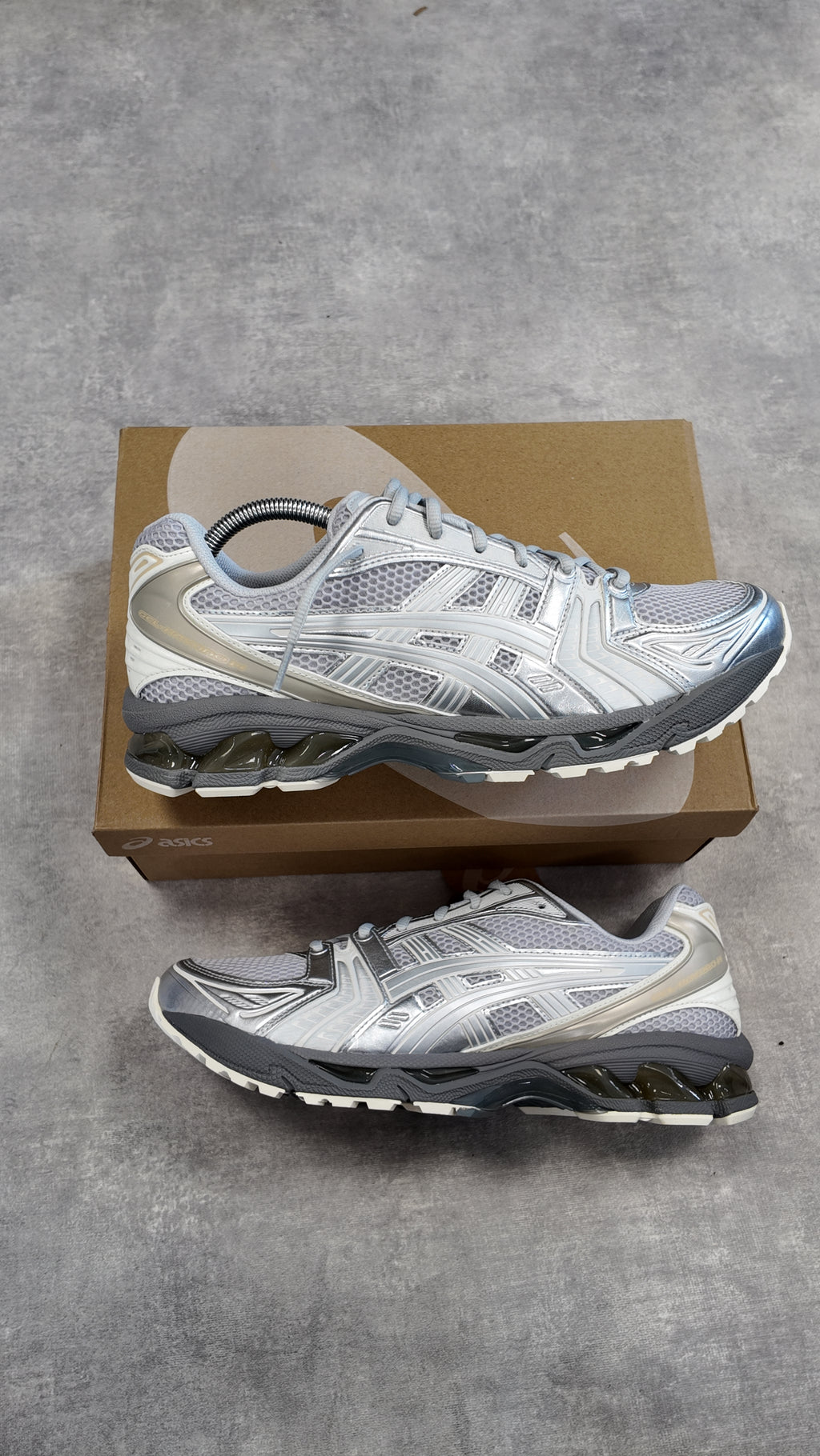 ASICS GEL-KAYANO 14 CONCRETE/PURE SILVER