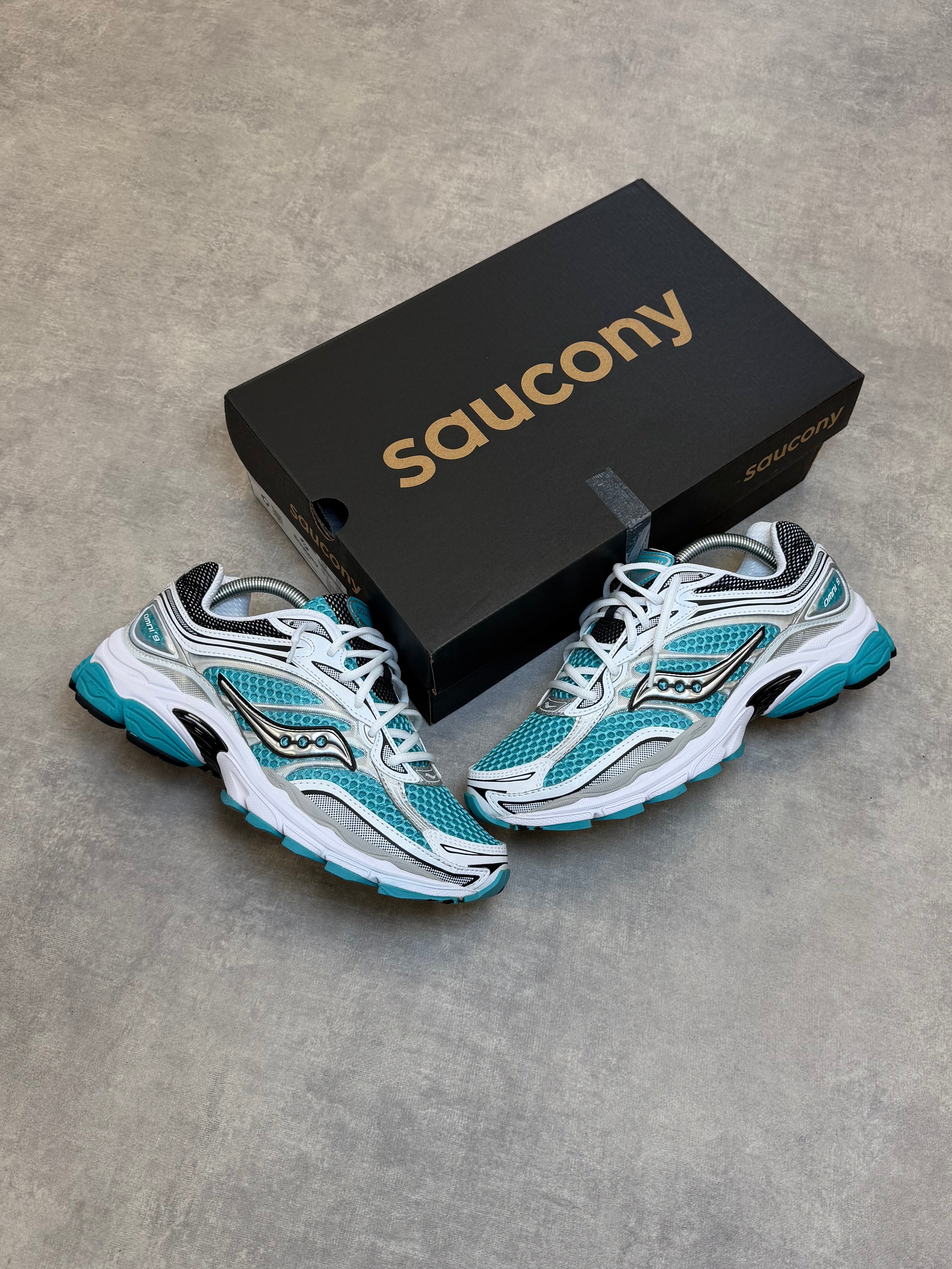 SAUCONY PROGRID OMNI 9 TRANQUIL BLUE