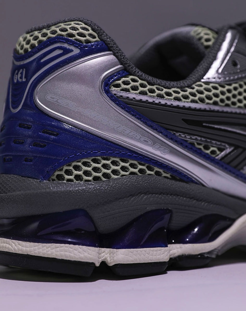 ASICS GEL-KAYANO 14 SOFT/YELLOW/BLUE