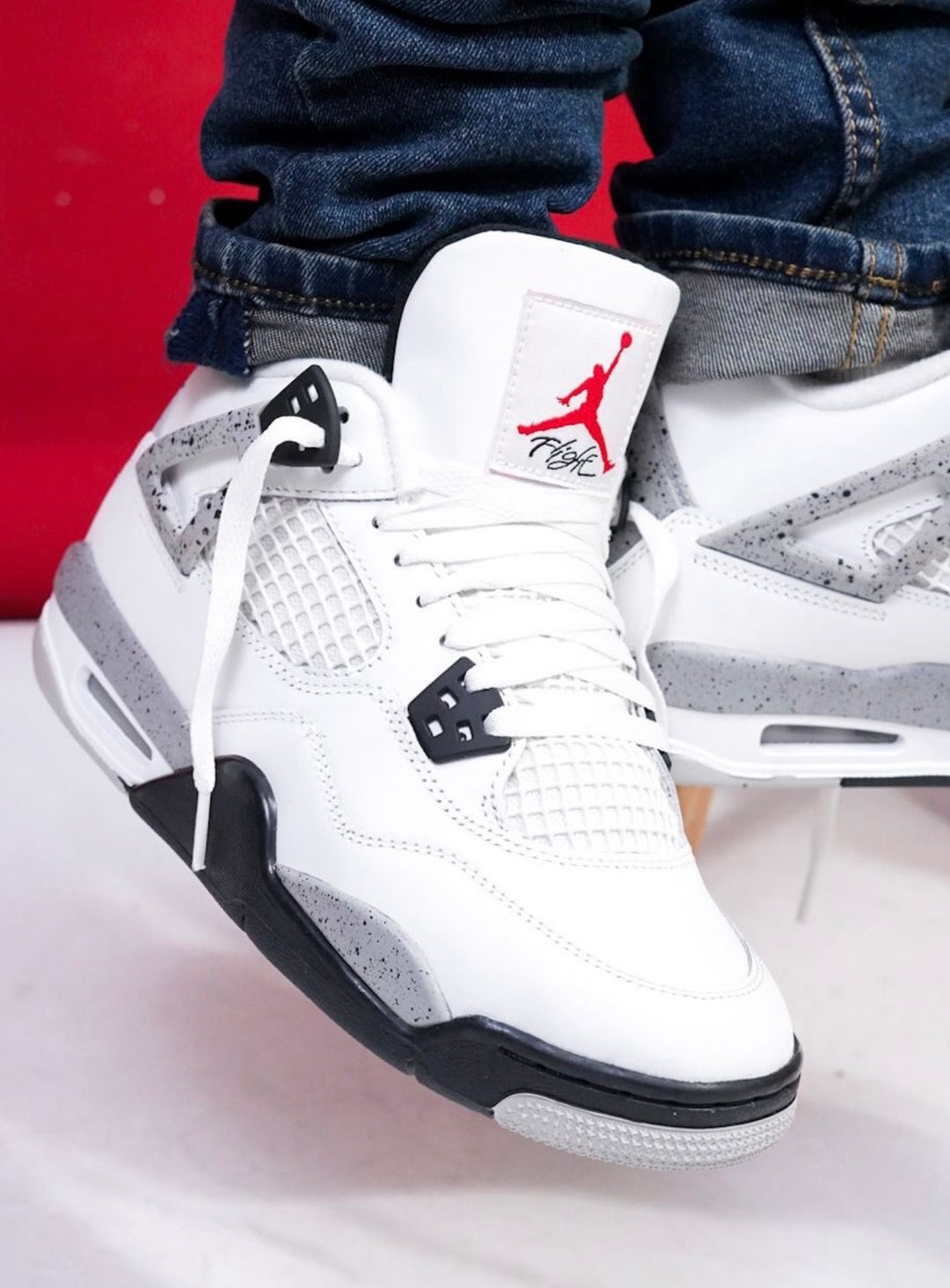 Air Jordan 4 Retro – White Cement (GS)
