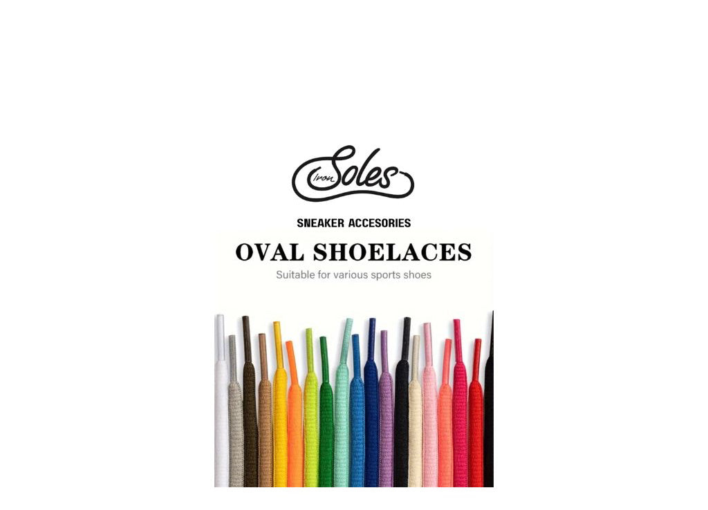 OVAL SHOE LACES