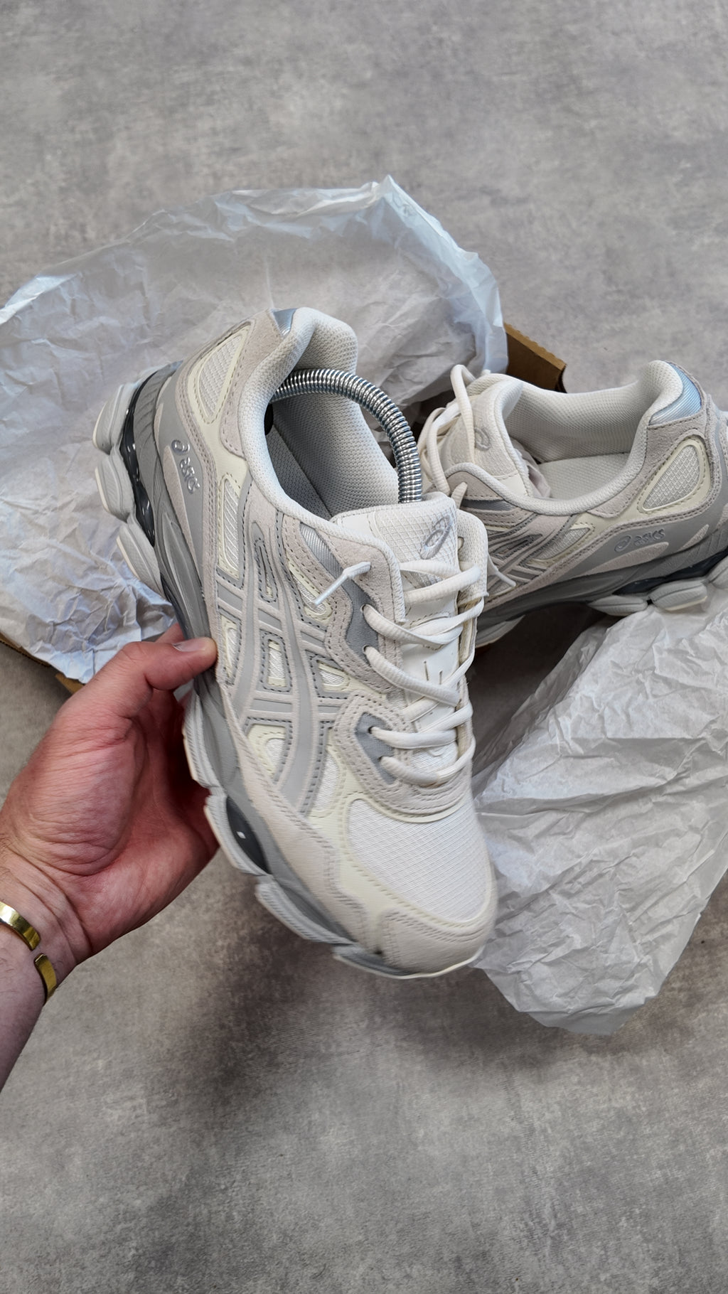 ASICS GEL-NYC GREY/CREAM