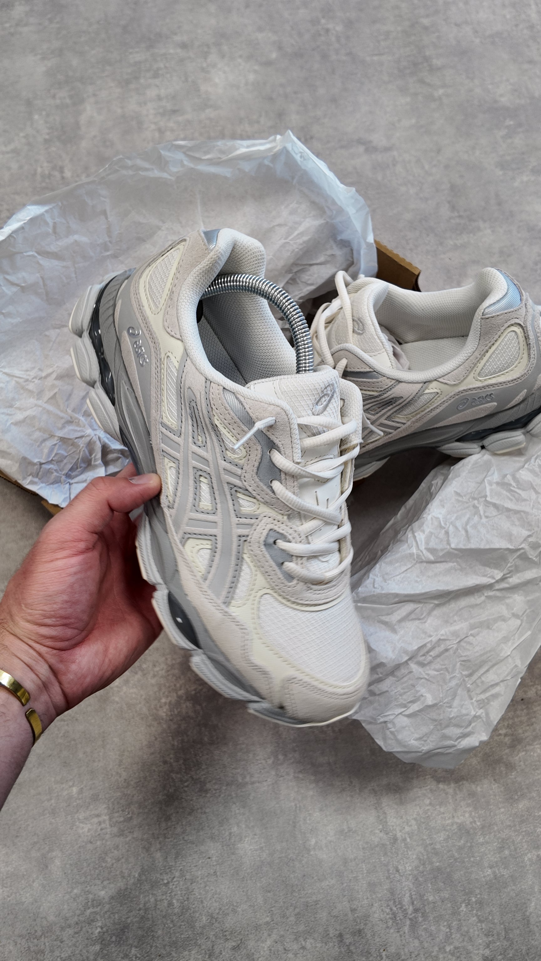 ASICS GEL-NYC GREY/CREAM