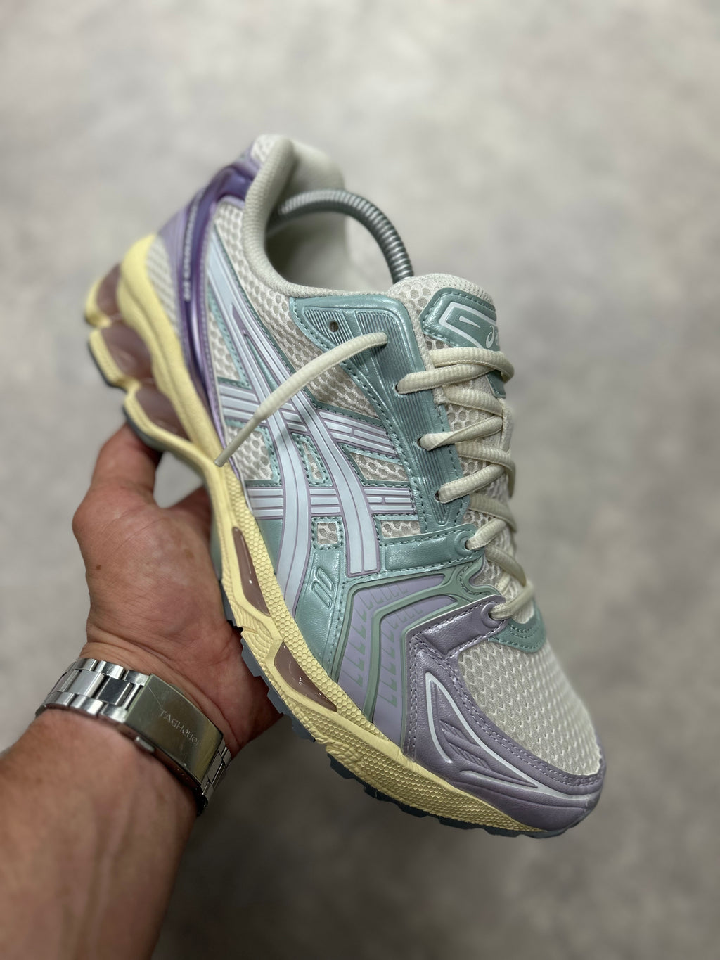 ASICS GEL-KAYANO 14   cream/dusk violet
