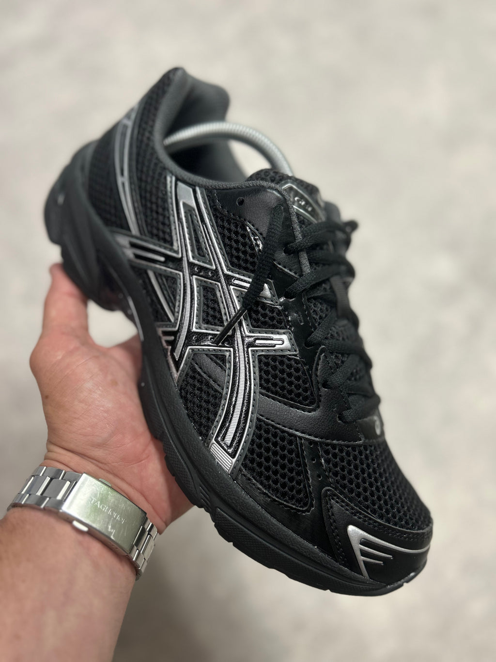 ASICS GEL-1130 BLACK SILVER