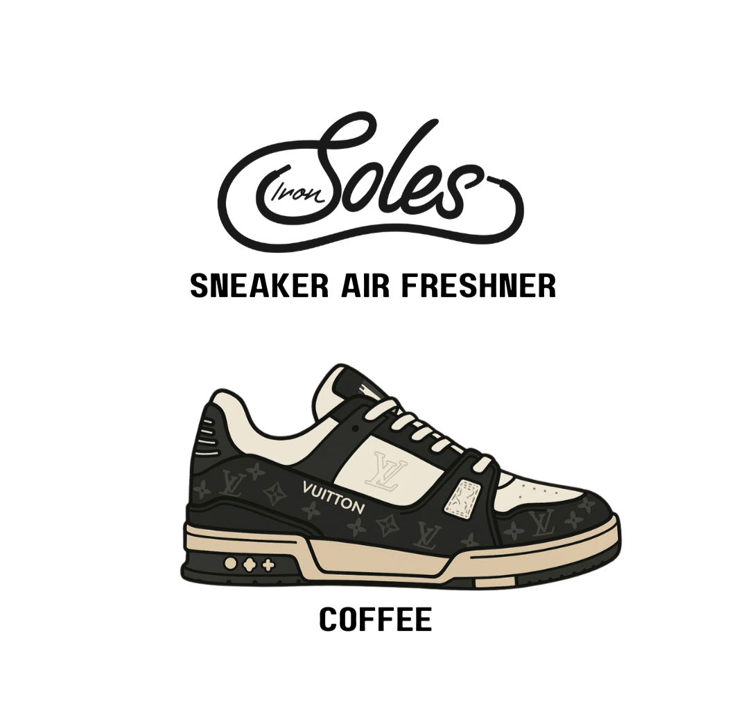 Sneaker Air Freshener – Coffee