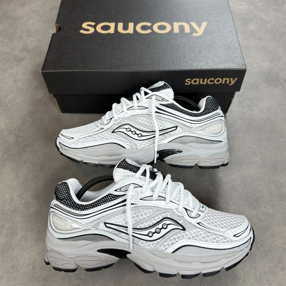 Saucony ProGrid Omni 9 – White / Cadet