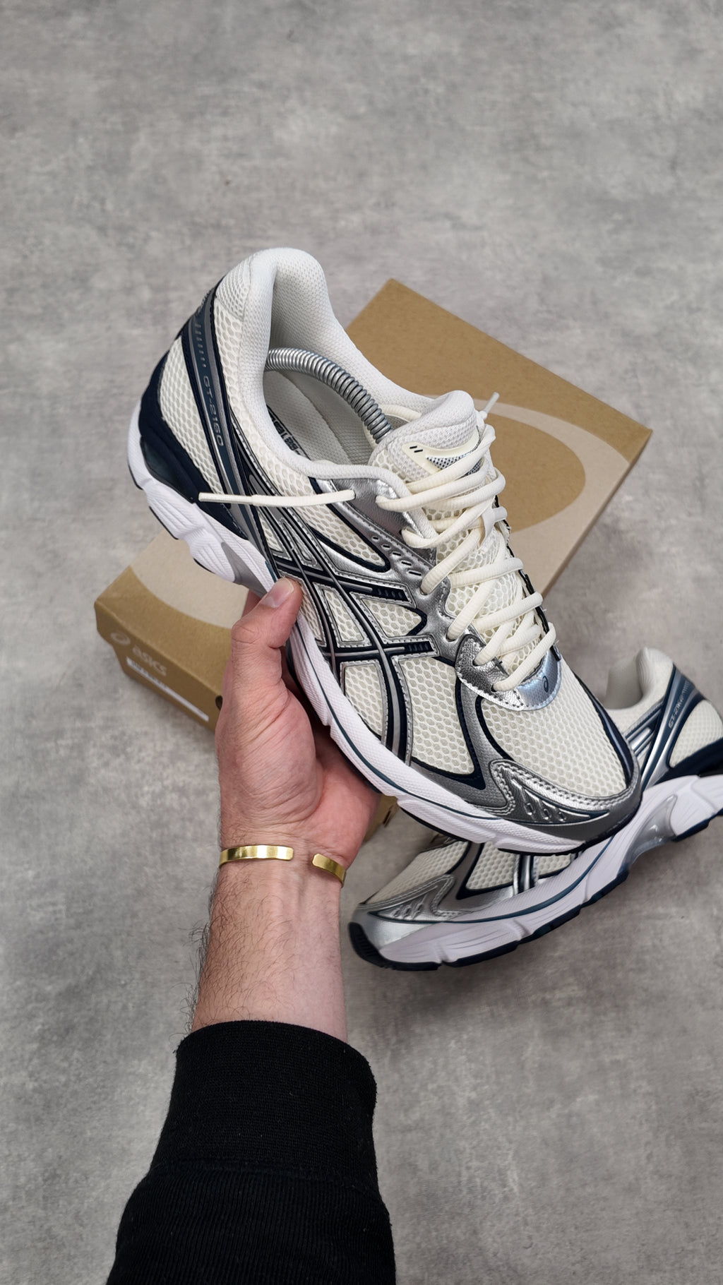 ASICS GT-2160 CREAM/RAW INDIGO