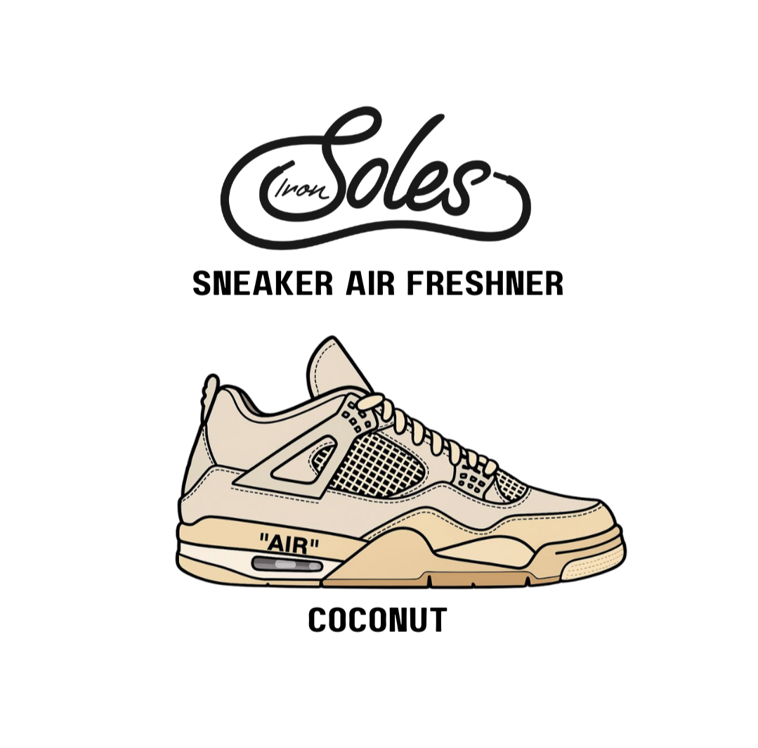 Sneaker Air Freshener – Coconut