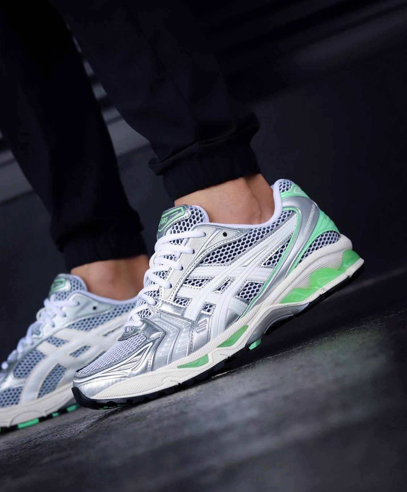 ASICS GEL-KAYANO 14 MENTHOL/WHITE