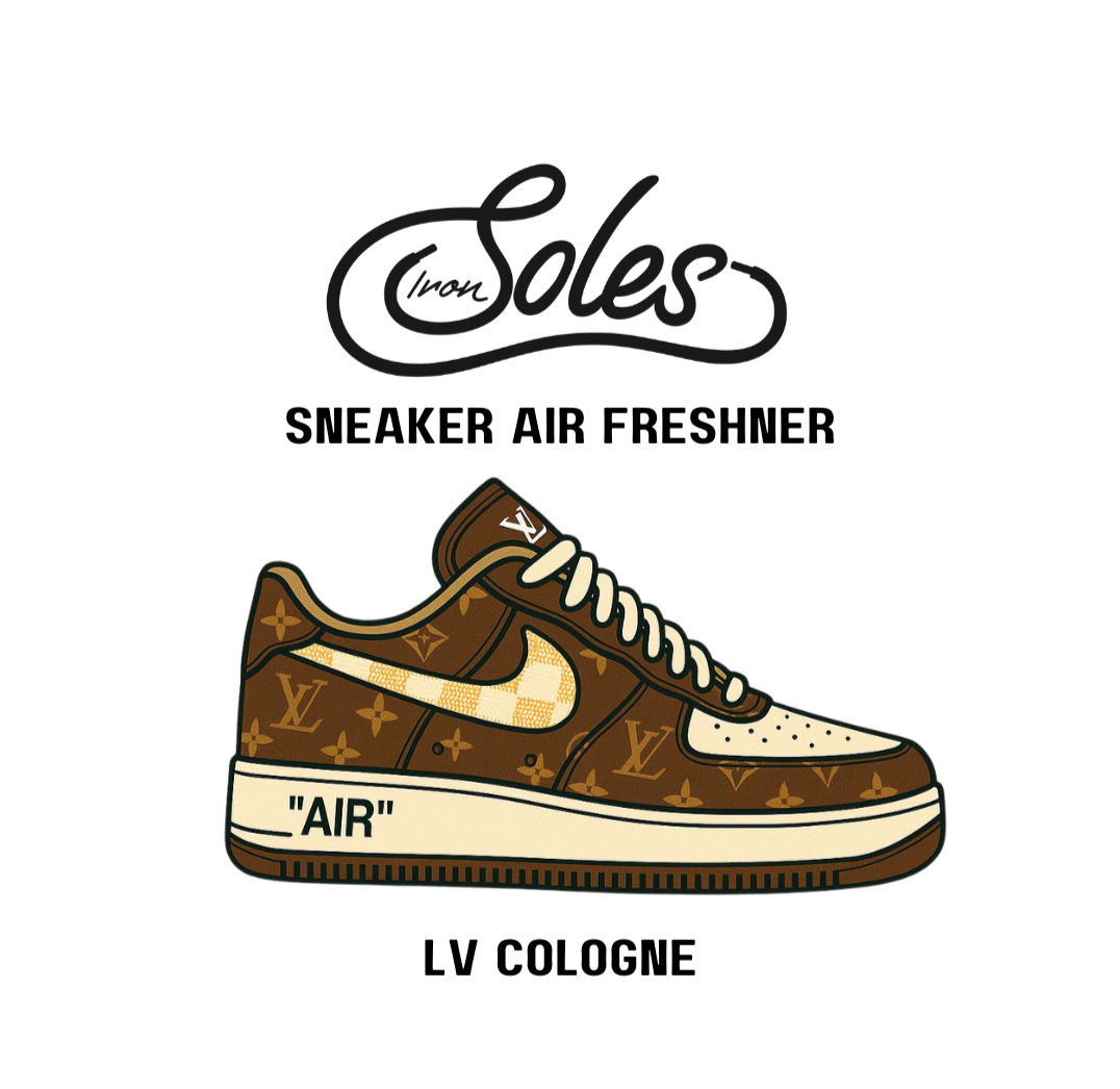 SNEAKER AIR FRESHENER LV COLOGNE