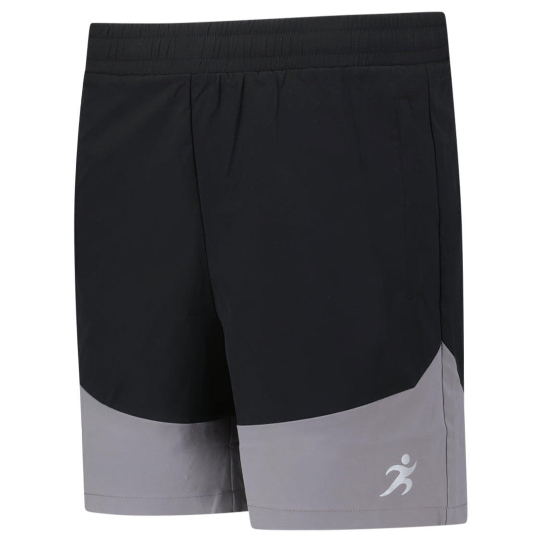 Trivo Two Tone Shorts Black Grey