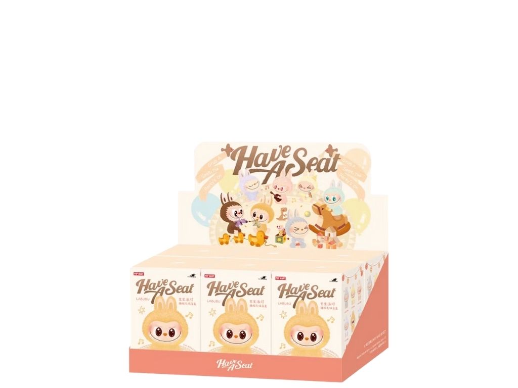 Popmart The Monsters Labubu have a seat