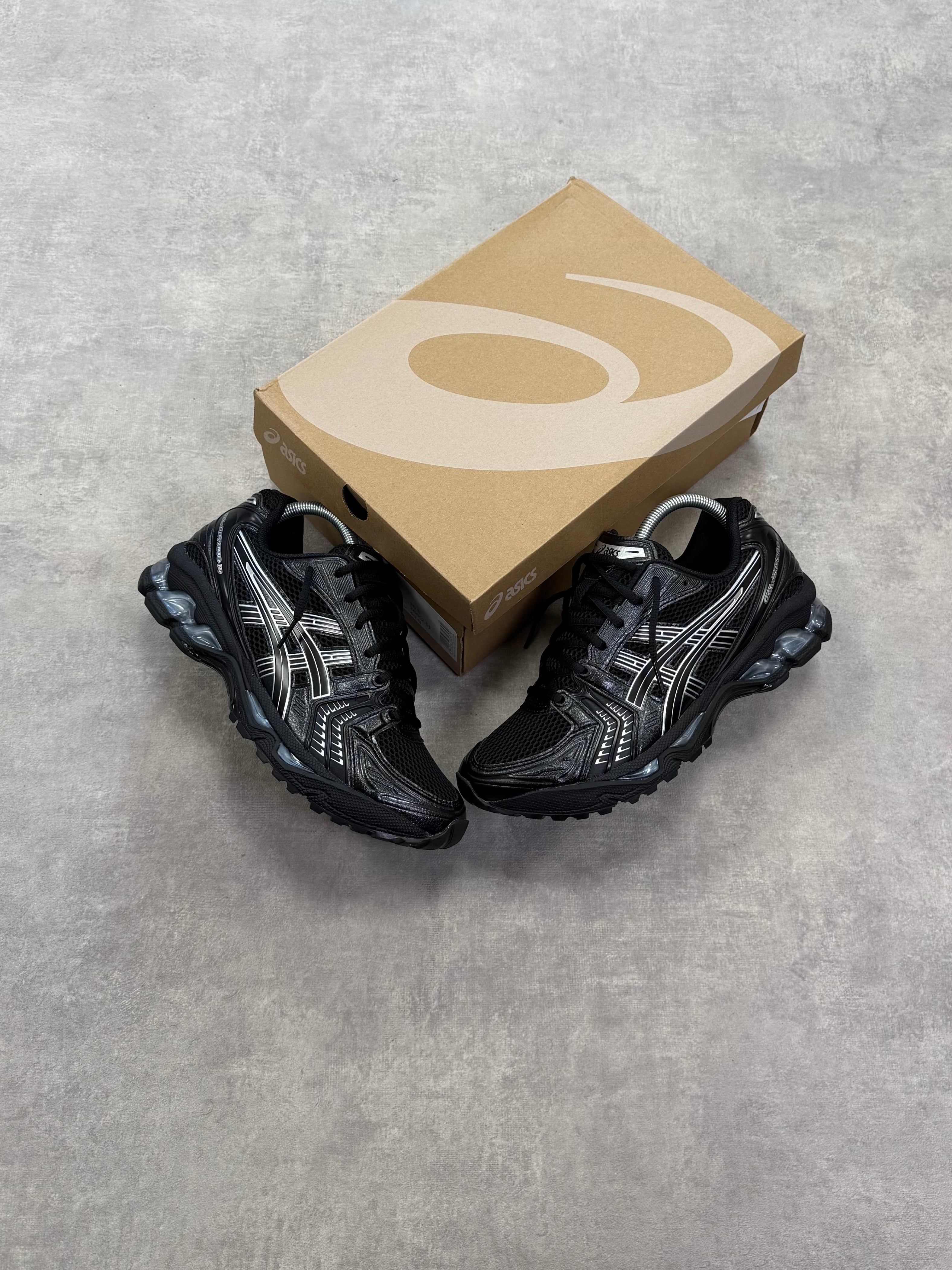 ASICS GEL-KAYANO 14 BLACK/PURE SILVER