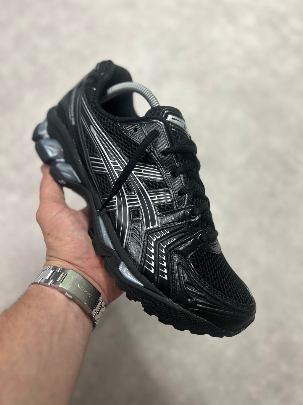 ASICS GEL KAYANO 14 BLACK/PURE SILVER