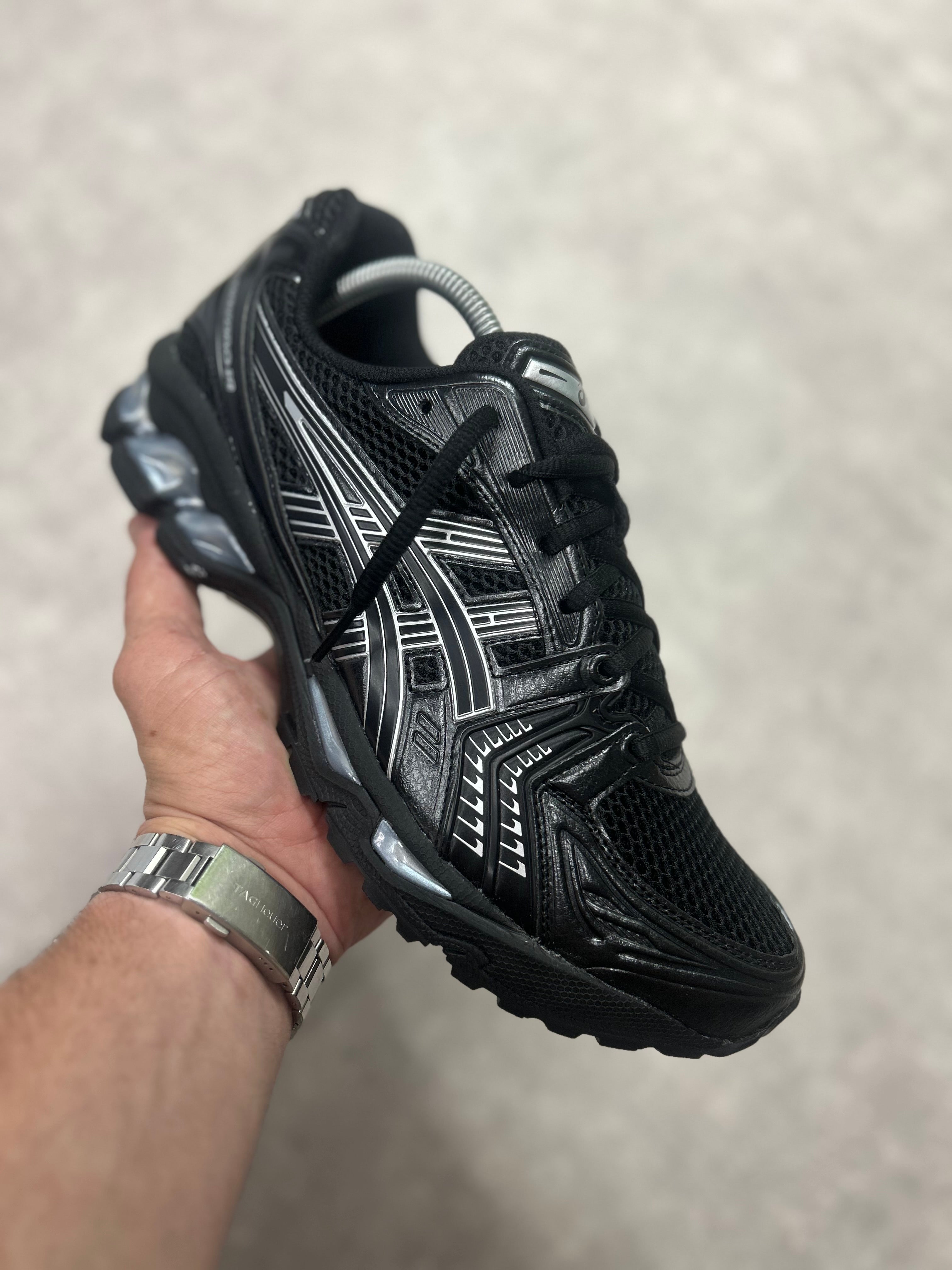 ASICS GEL KAYANO 14 BLACK/PURE SILVER