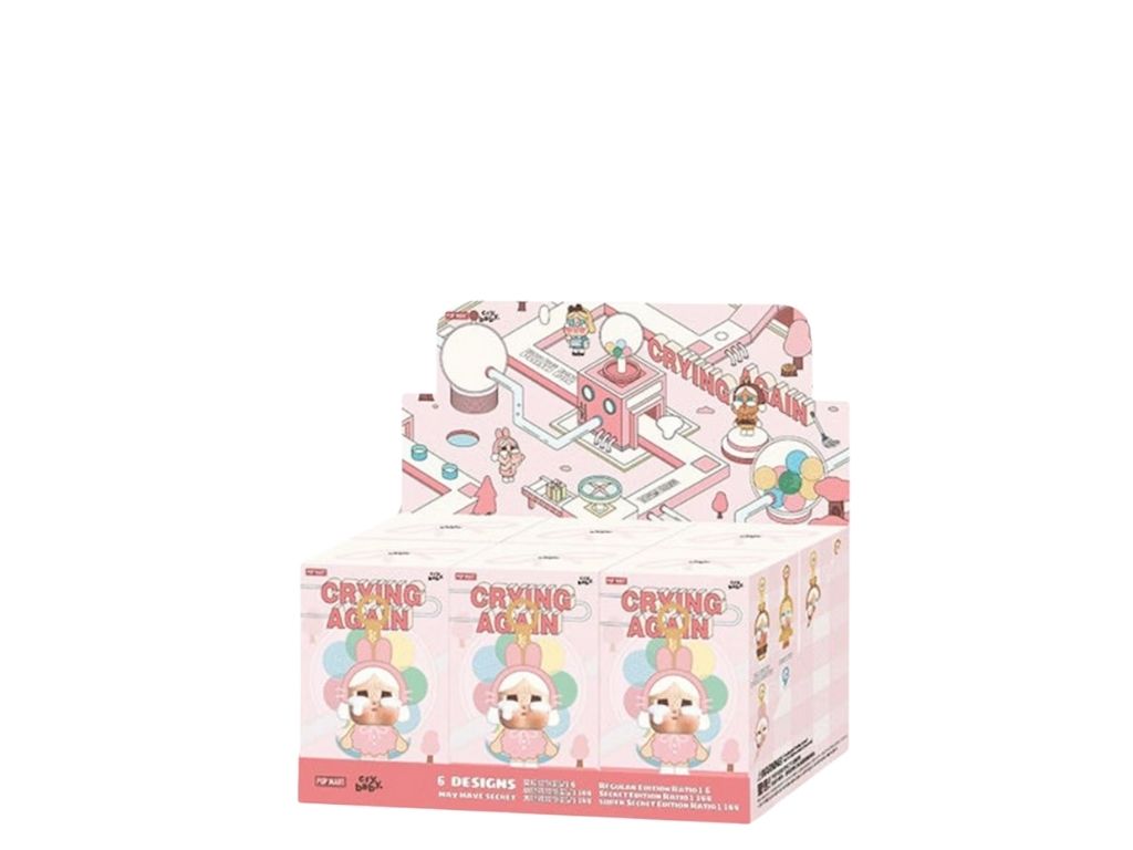 Pop Mart Crybaby – Crying Again Plush (Full Box of 6)