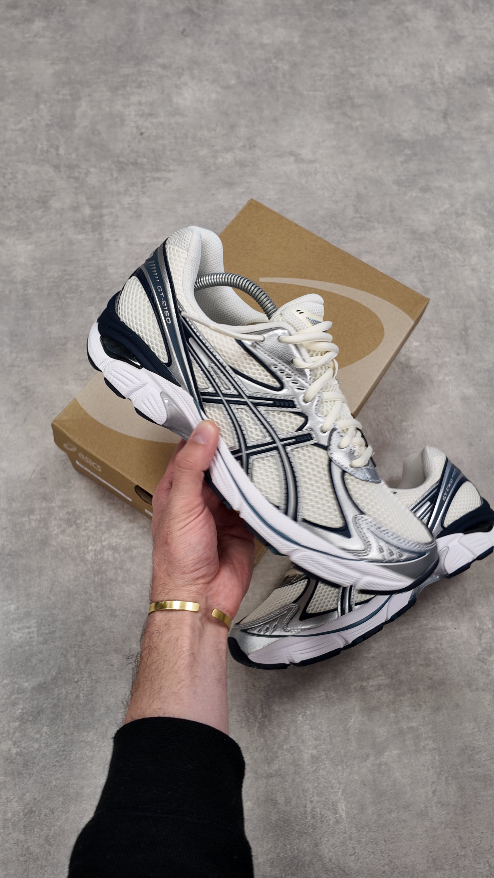 ASICS GT-2160 CREAM/RAW INDIGO