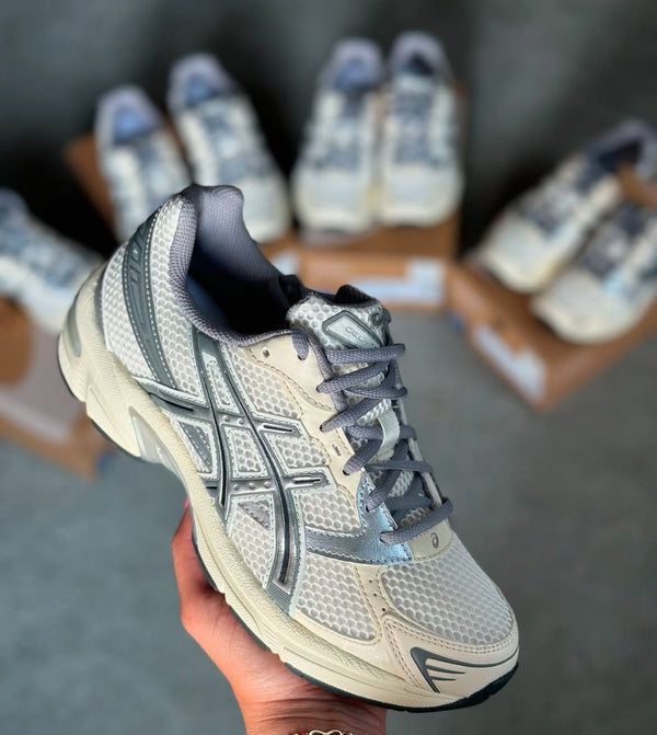 Asics Gel Runners Cream Grey