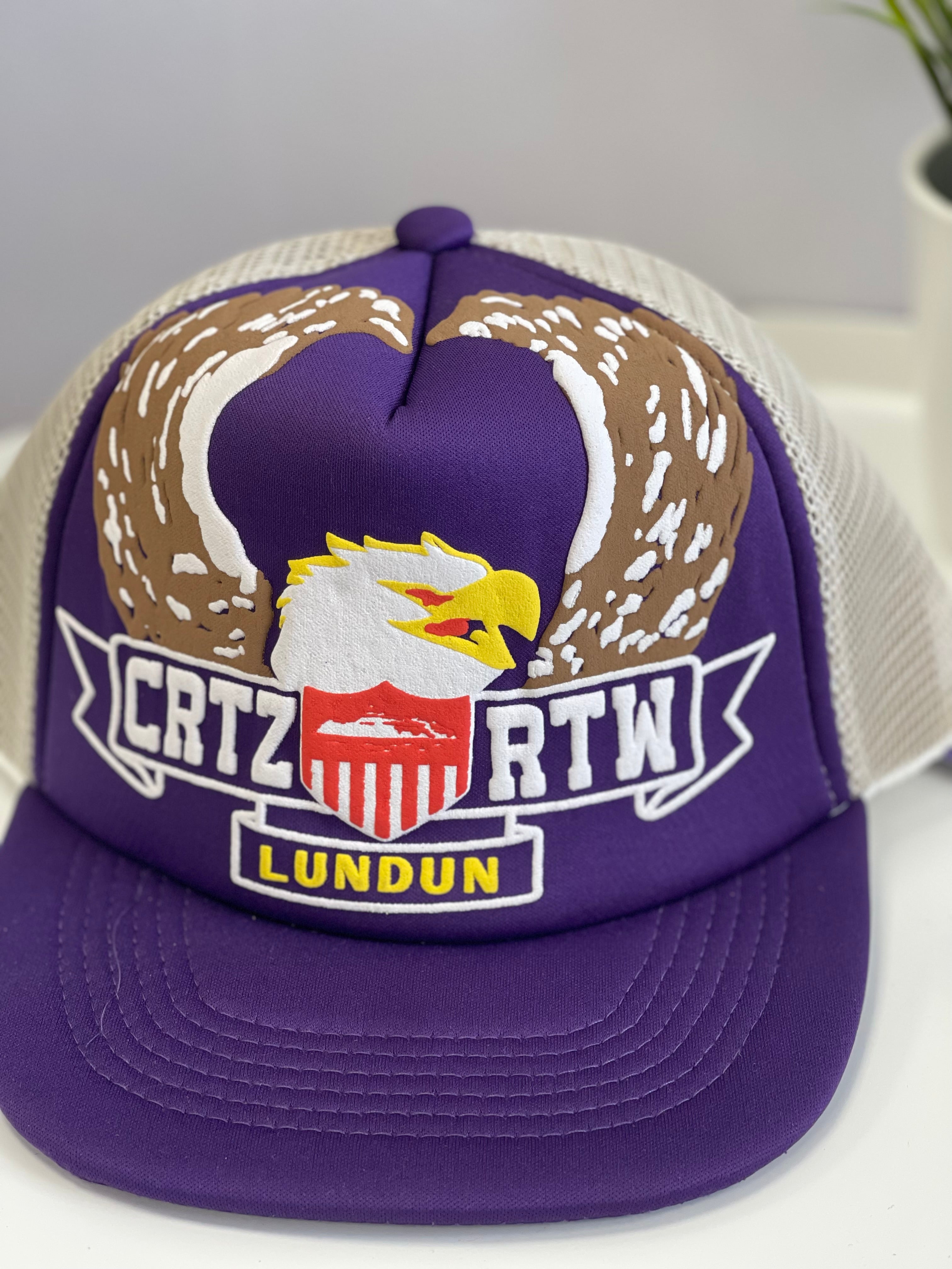 CORTEIZ RTW DIPSET TRUCKER HAT PURPLE