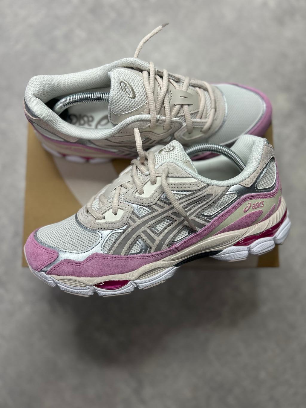 Asics Gel NYC pink mineral beige