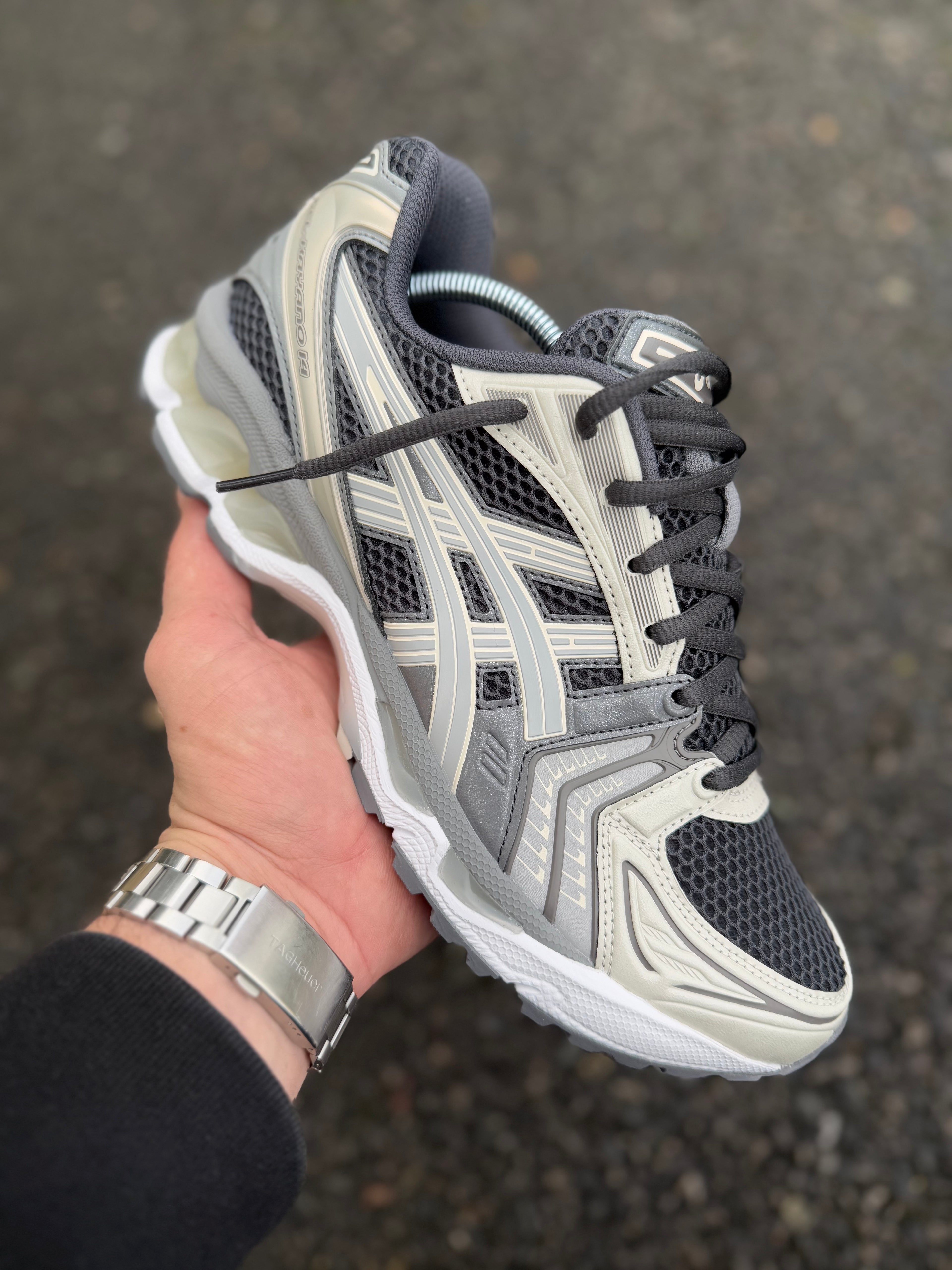 ASICS GEL-KAYANO 14 OBSIDIAN GREY/CEMENT GREY