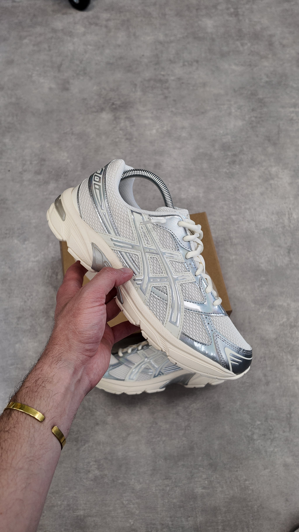 ASICS GEL-1130 CREAM/PURE SILVER
