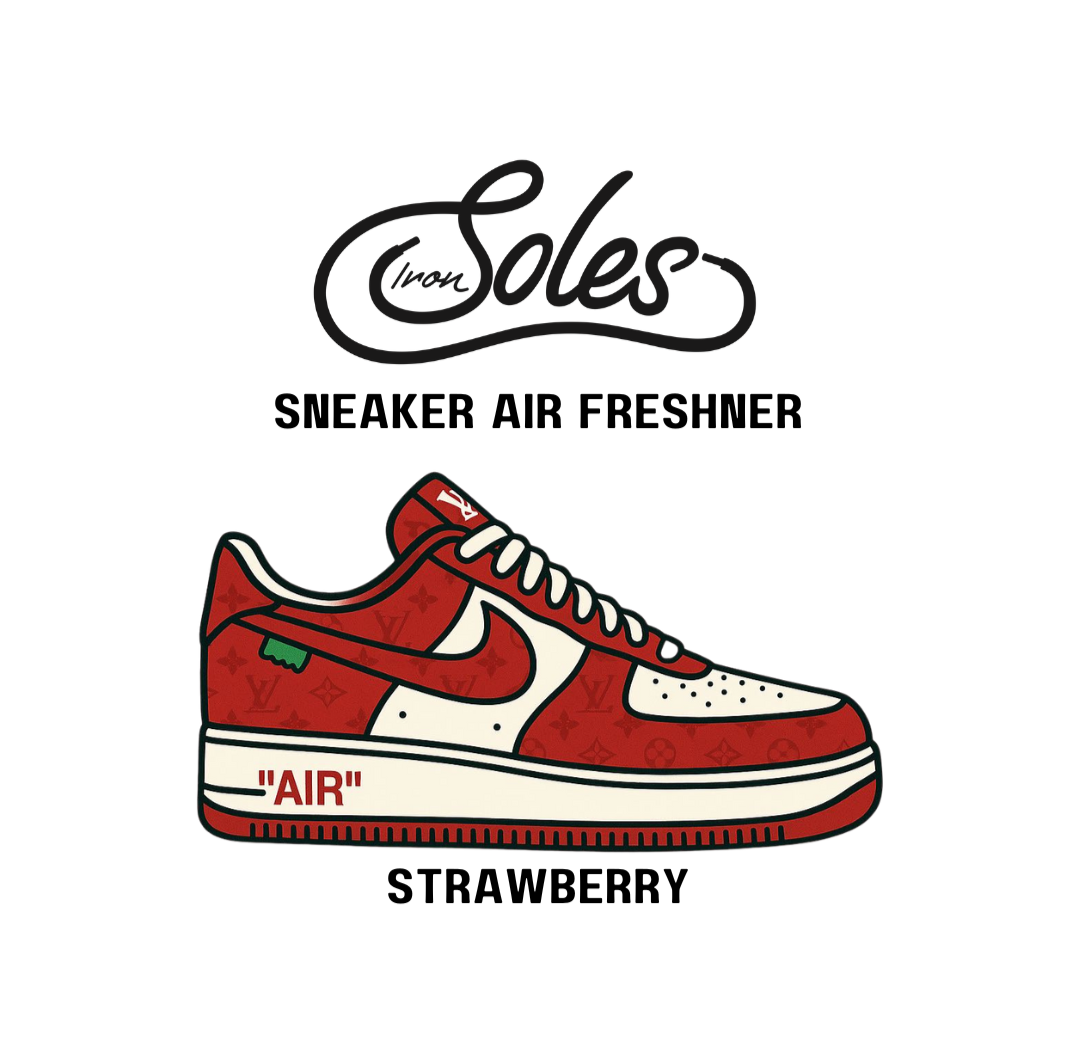 SNEAKER AIR FRESHENER STARWBERRY