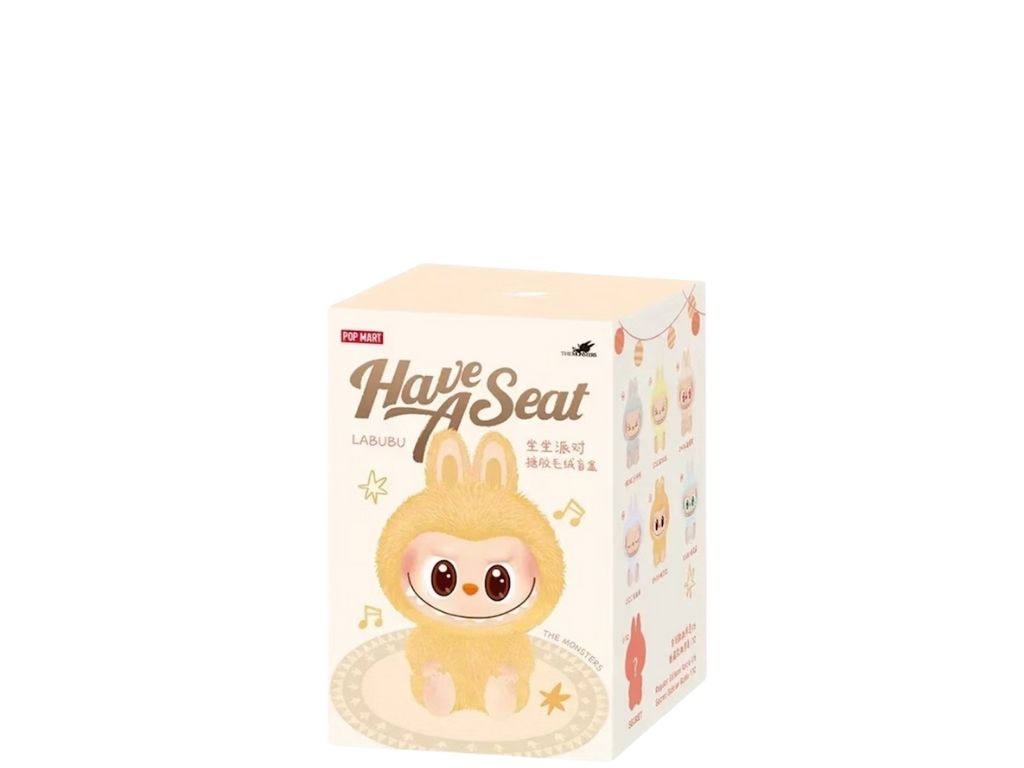 Popmart The Monsters Labubu have a seat