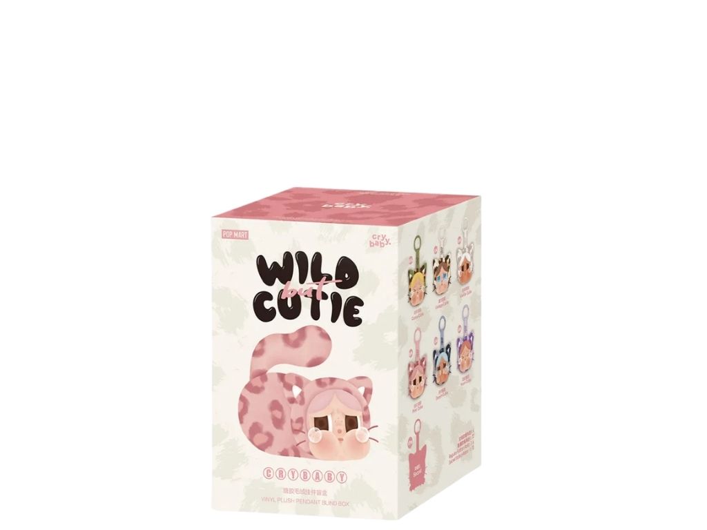 Pop Mart Crybaby – Wild but Cutie Plush Pendant (Single Blind Box)
