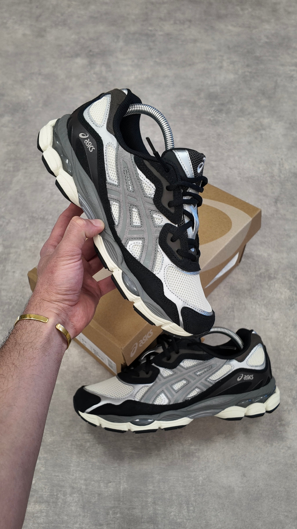 ASICS GEL-NYC IVORY/CLAY GREY