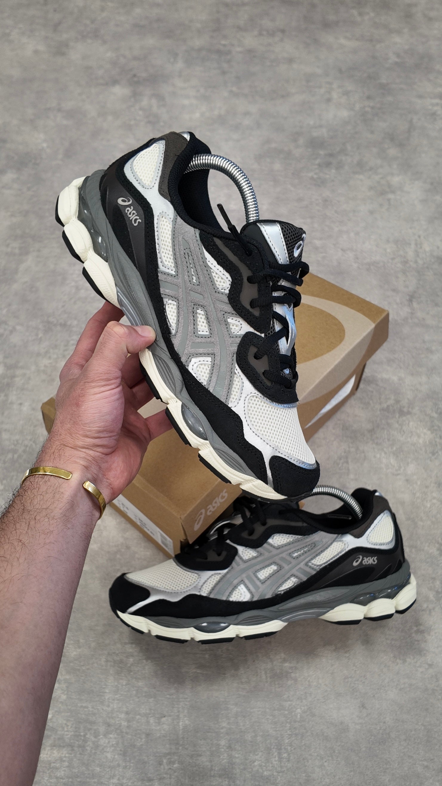 ASICS GEL-NYC IVORY/CLAY GREY