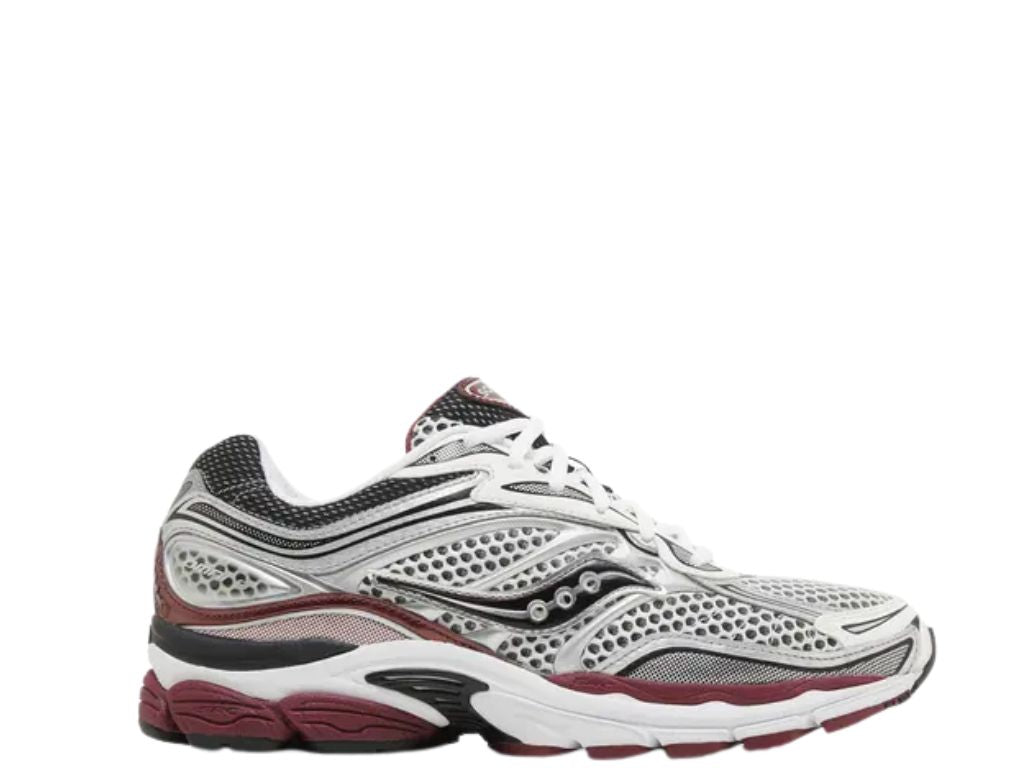 SAUCONY PROGRID OMNI 9 WHITE/SILVER RED