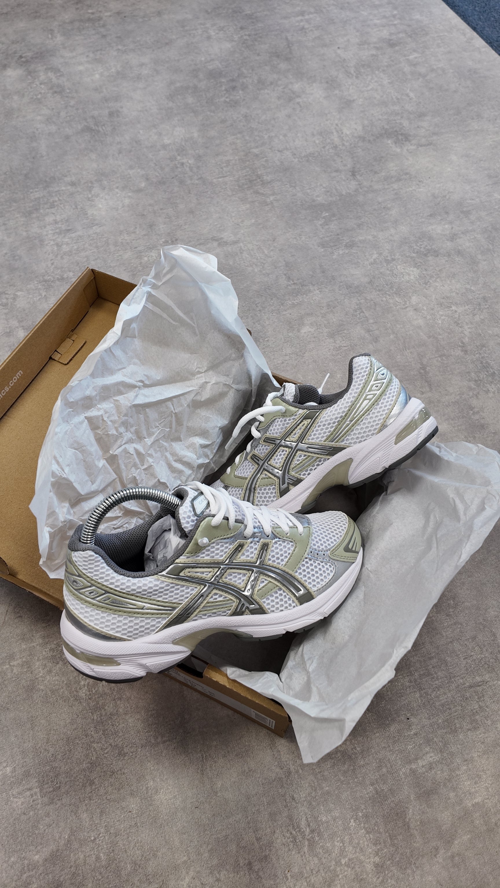 ASICS GEL-1130  WHITE/LEAF GREEN