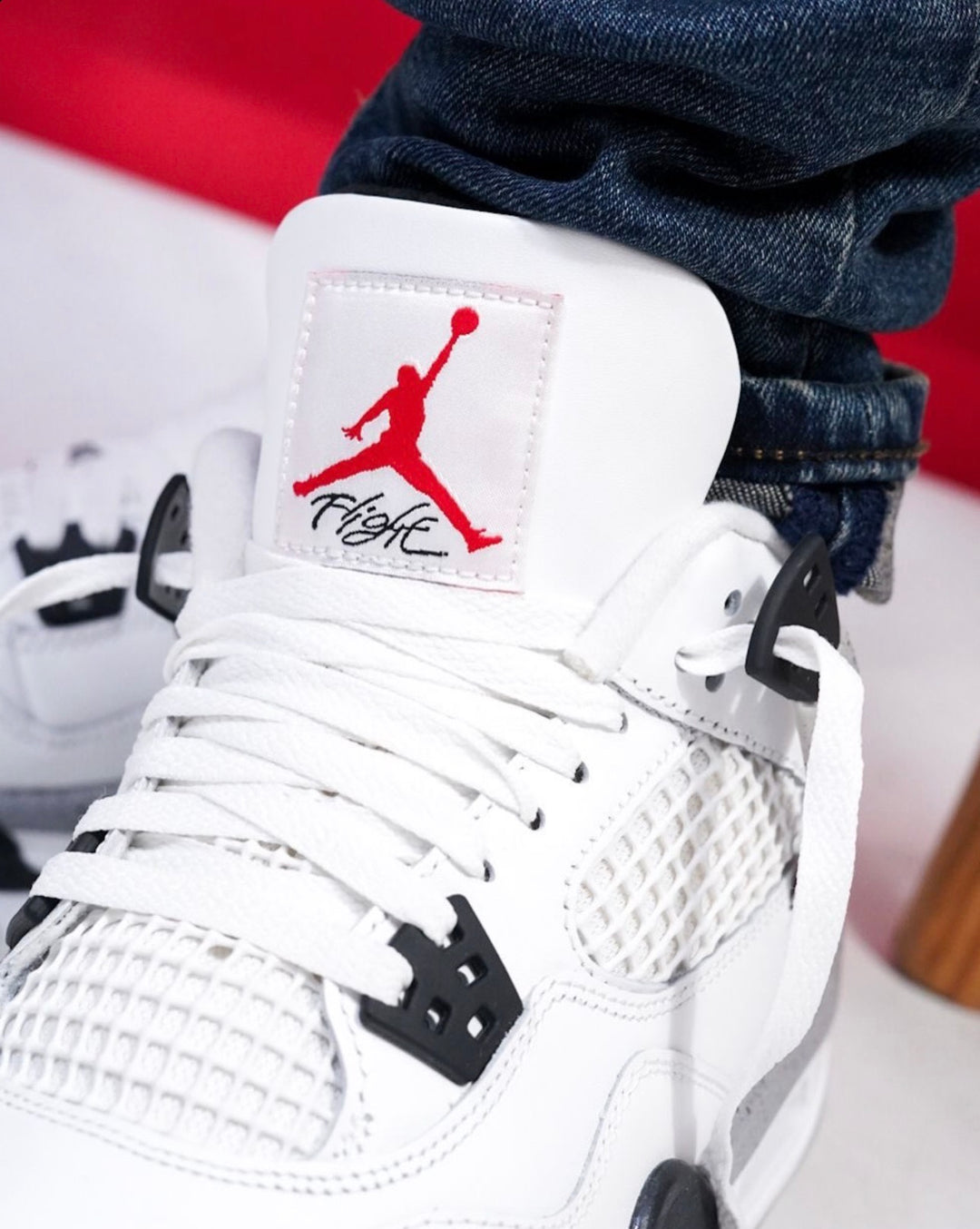Air Jordan 4 Retro – White Cement (GS)