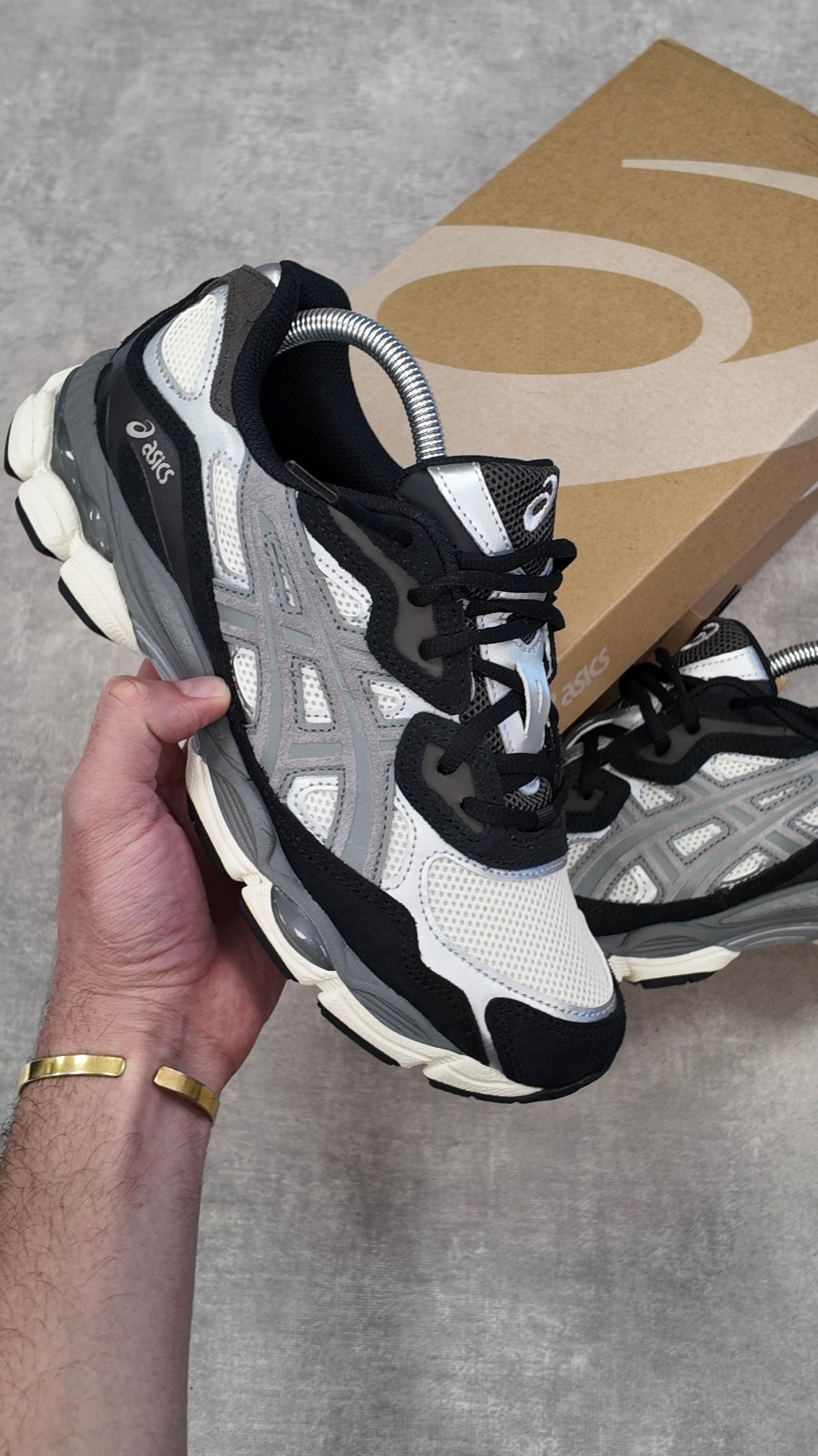 ASICS GEL-NYC IVORY/CLAY GREY