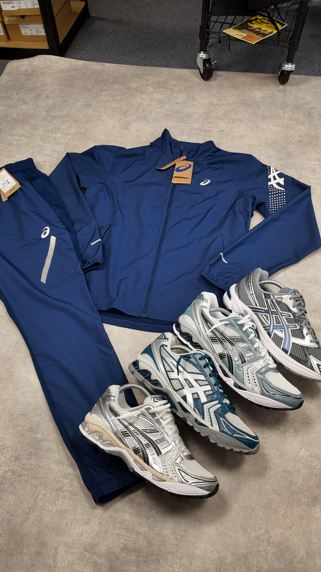ASICS ACTIVE WEAR JACKET - MIDNIGHT