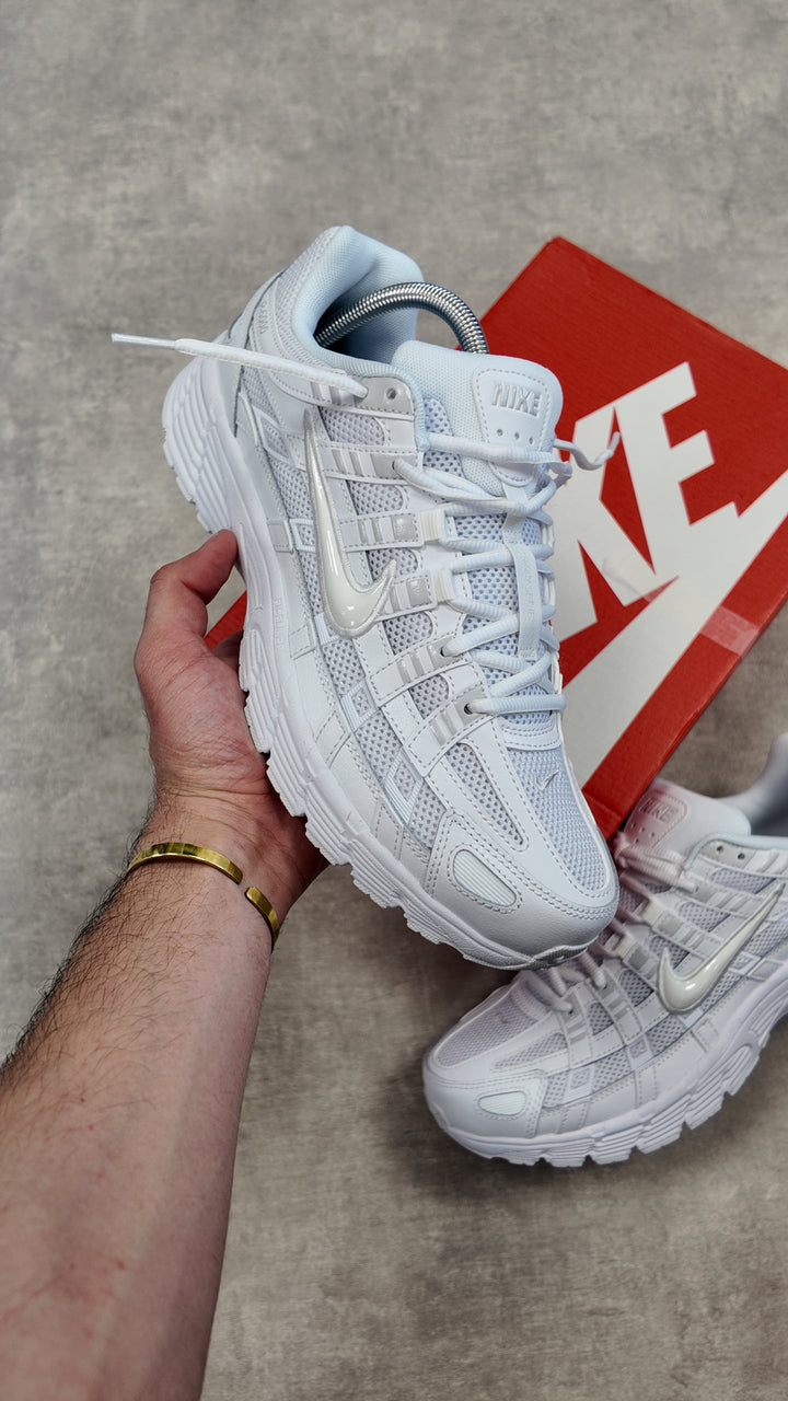 NIKE P-6000 TRIPLE WHITE