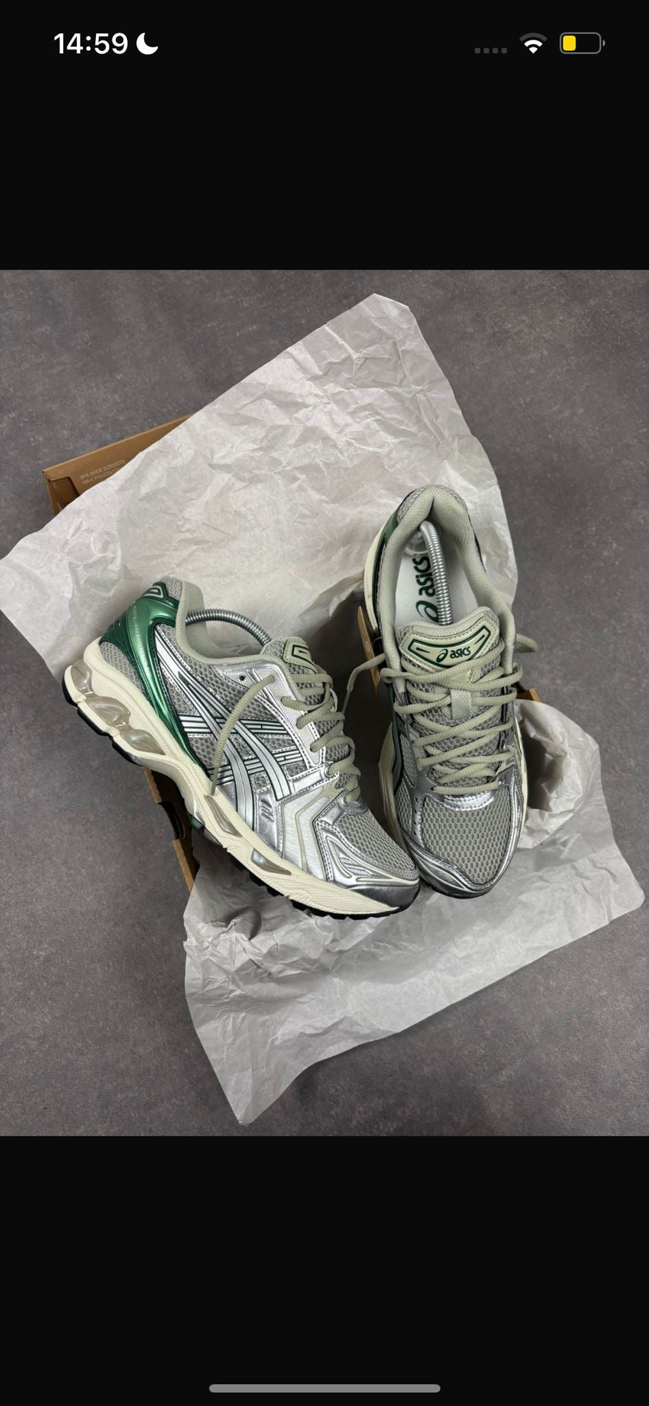 ASICS GEL-KAYANO 14 DRIED LEAF/SILVER