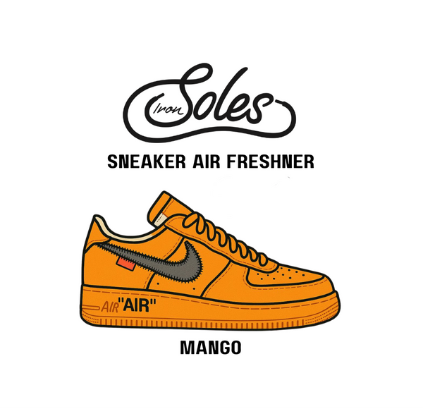Sneaker Air Freshener Mango