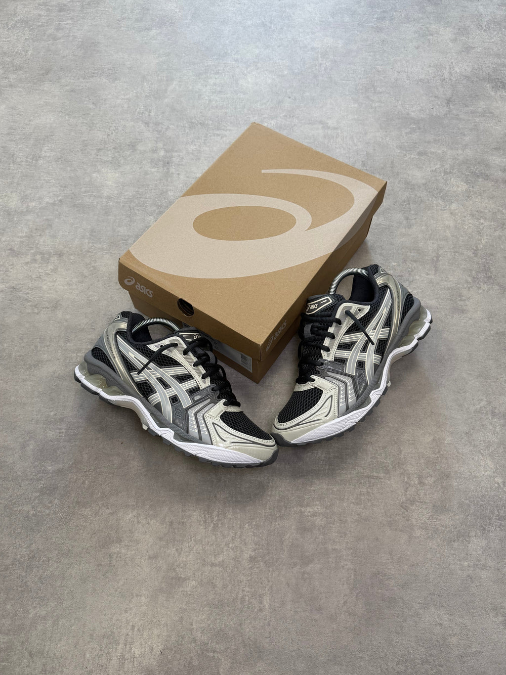 ASICS GEL-KAYANO 14 OBSIDIAN/ GREY