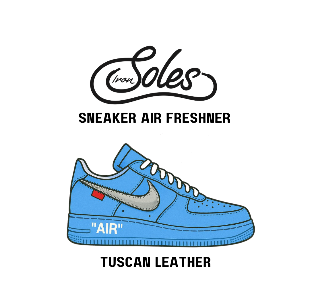 Sneaker Air Freshener – Tuscan Leather