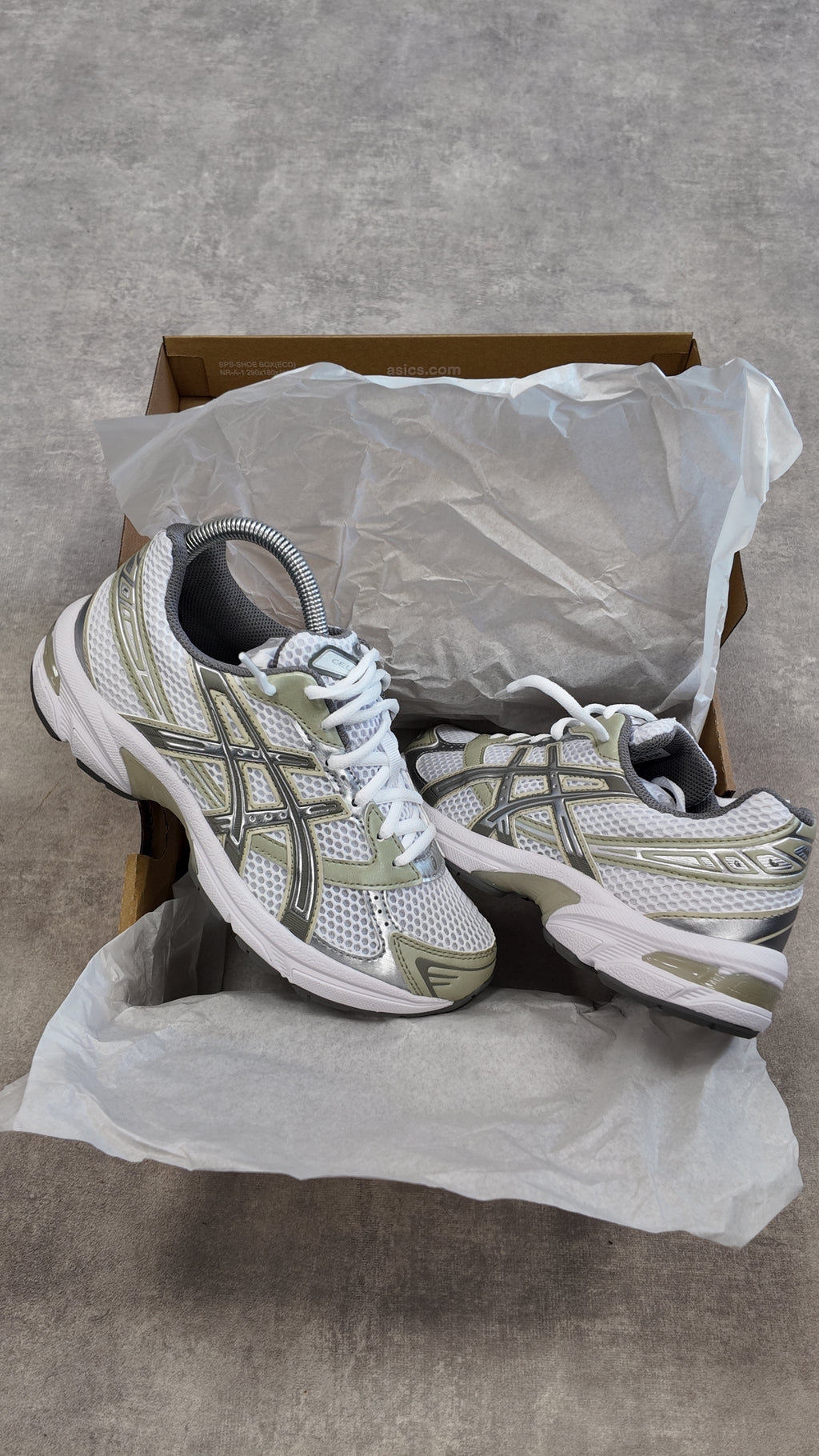 ASICS GEL-1130  WHITE/LEAF GREEN